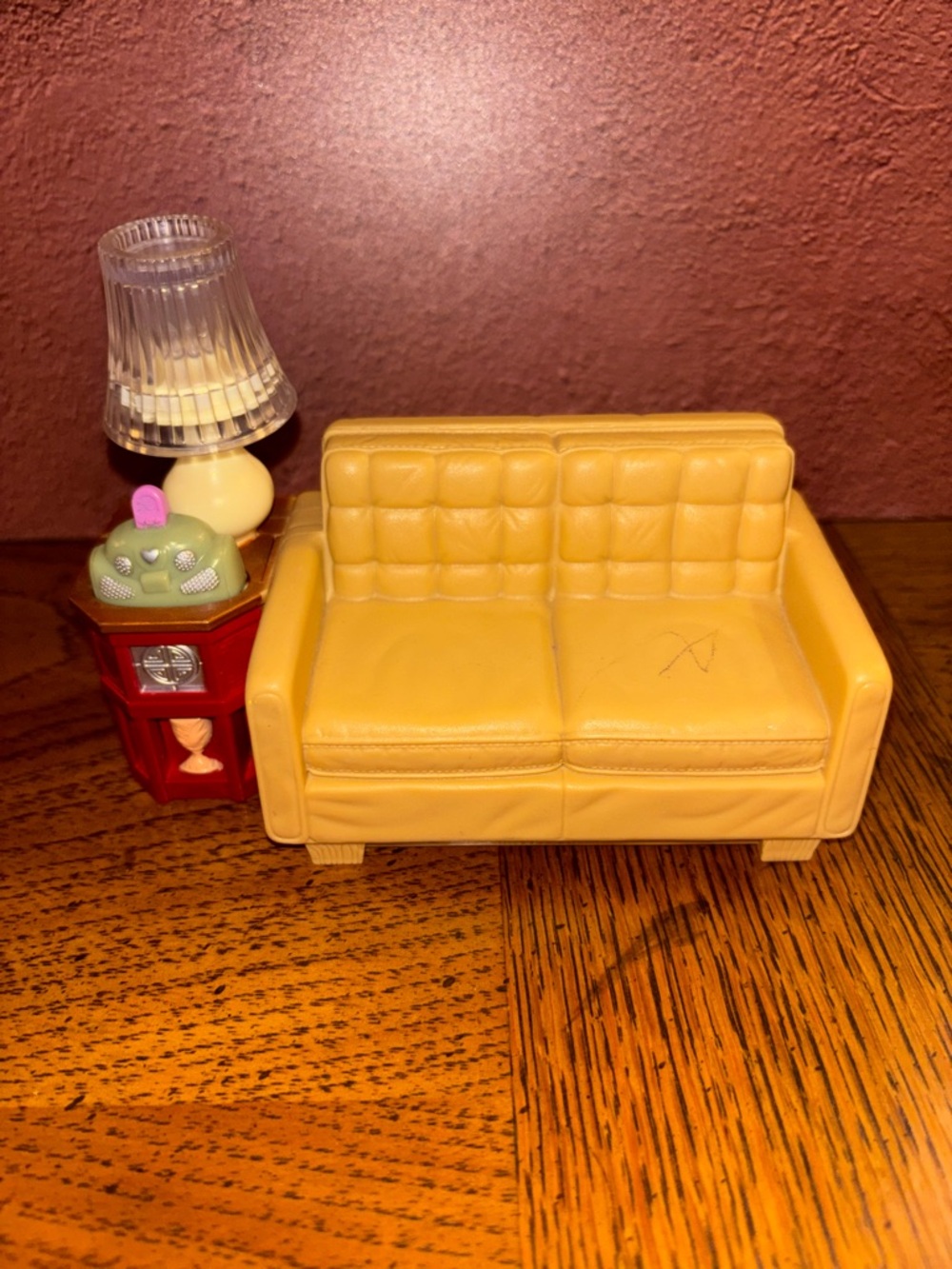 Fisher Price Loving Family Lights and Sound Sofa Couch - works!